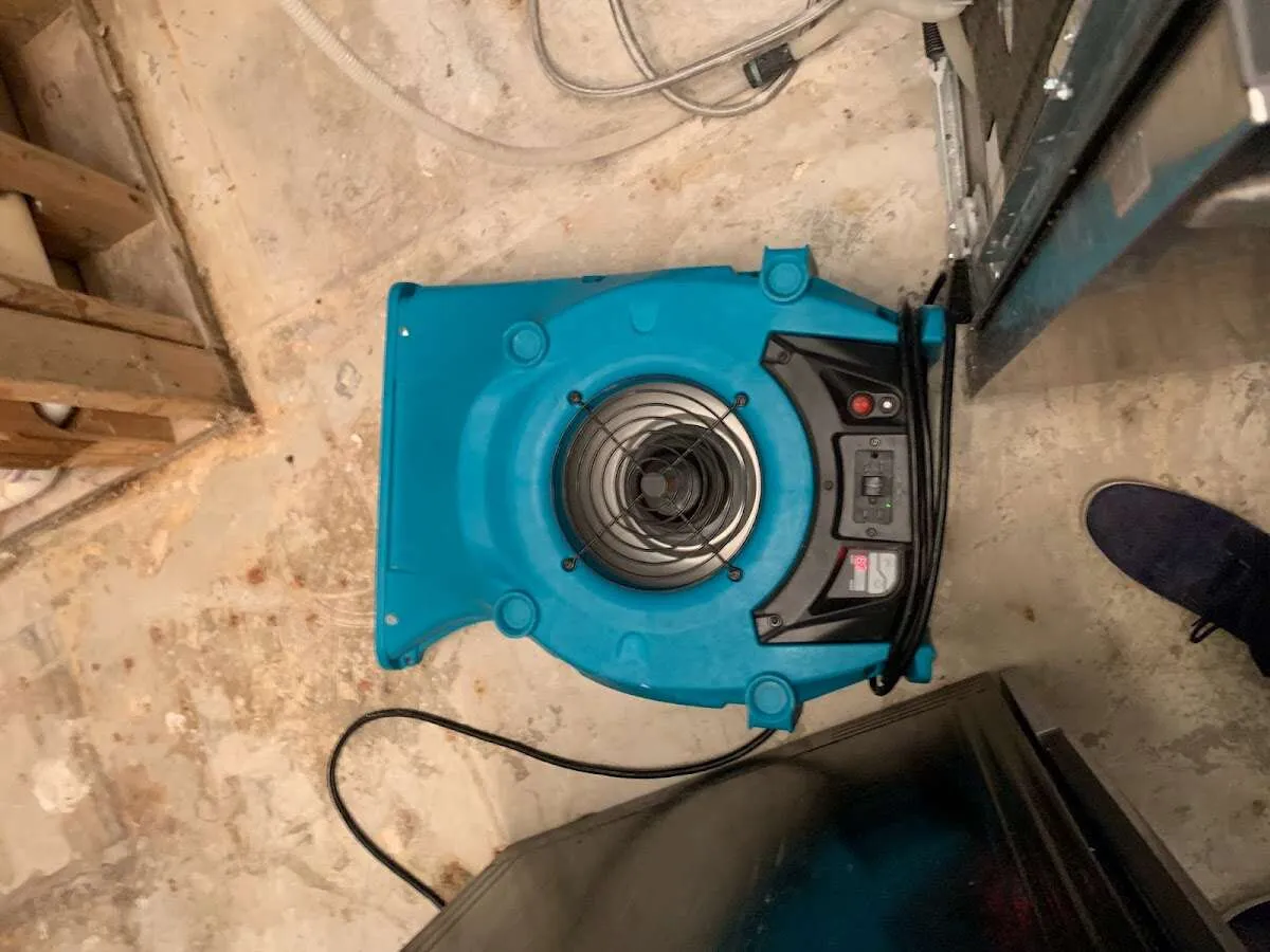 Air mover drying equipment for Mold Remediation & Removal in Arlington Heights